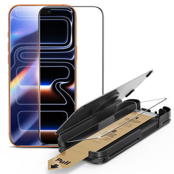 ESR億色 iPhone17系列 康寧原廠授權 高清保護貼1片裝 贈除塵秒貼書本盒 17 PM