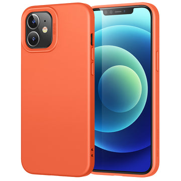 ESR億色 iPhone 12 mini 悅色親膚系列 MagSafe磁吸手機殼 鏡頭全包款 金橘色