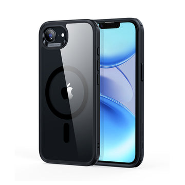 iPhone 17e 磁吸巧匯手機殼- 黑邊剔透白