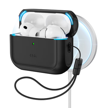ESR億色 AirPods Pro 3 靈盾系列 耳機保護套(支援MagSafe) 魔力黑