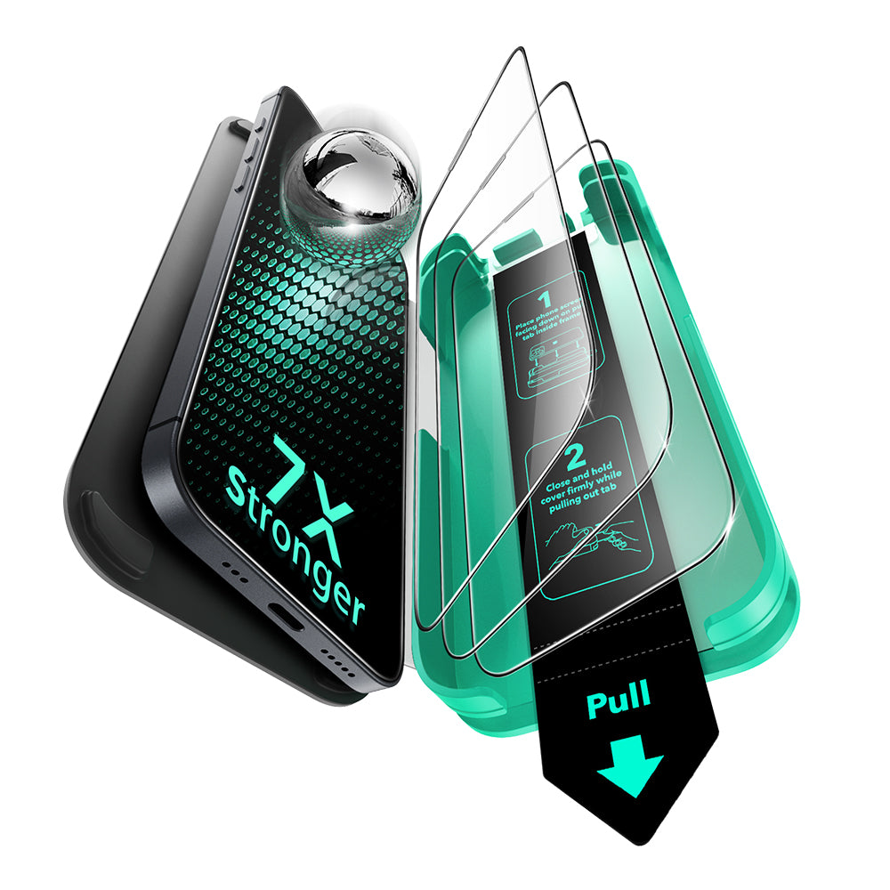 iPhone 17e 特級高清鋼化玻璃保護貼 贈除塵秒貼書本盒-3片裝