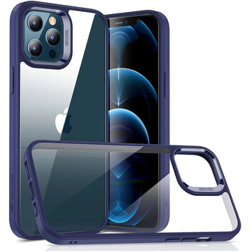 ESR億色 iPhone 12/12 Pro 巧匯系列手機殼 藍邊剔透白