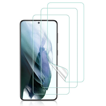 ESR億色 三星 S21 Plus 滿版高清水凝膜 贈貼膜神器-3片裝 透明