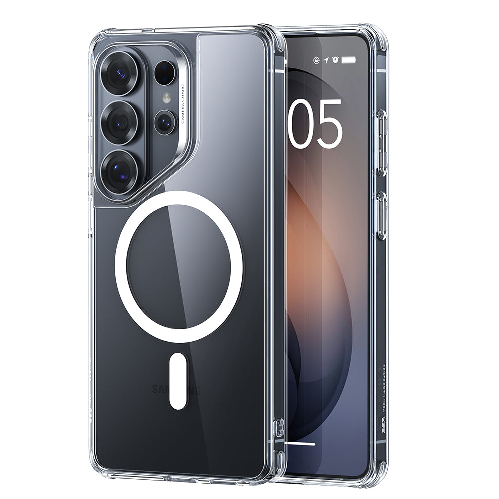 Galaxy S26 Ultra 磁吸巧匯手機殼-剔透白