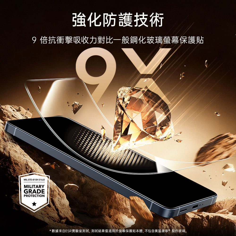 Galaxy S26 Ultra UltraFit Armorite® Pro 螢幕保護貼 - 1片裝