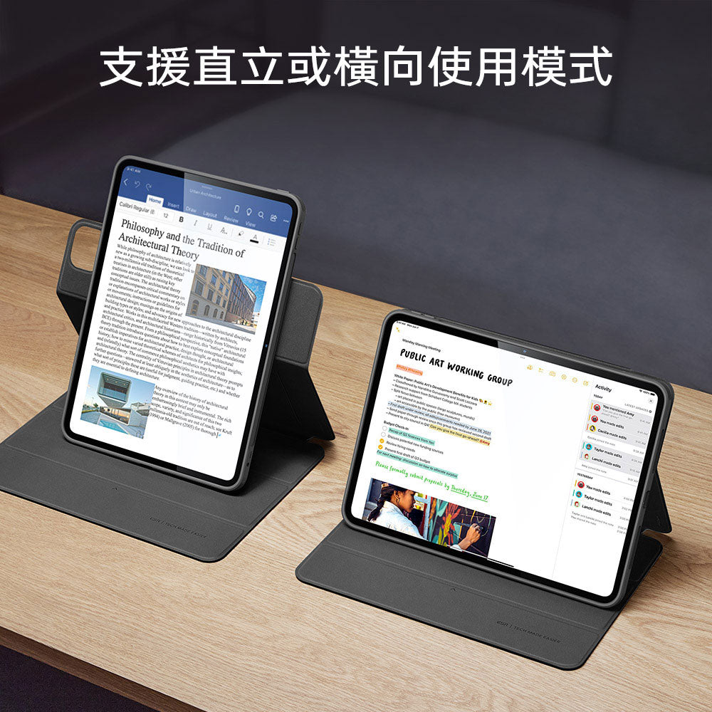 iPad Pro 13ʺ (2024) Rebound Hybrid Case 360 - Brilliant White