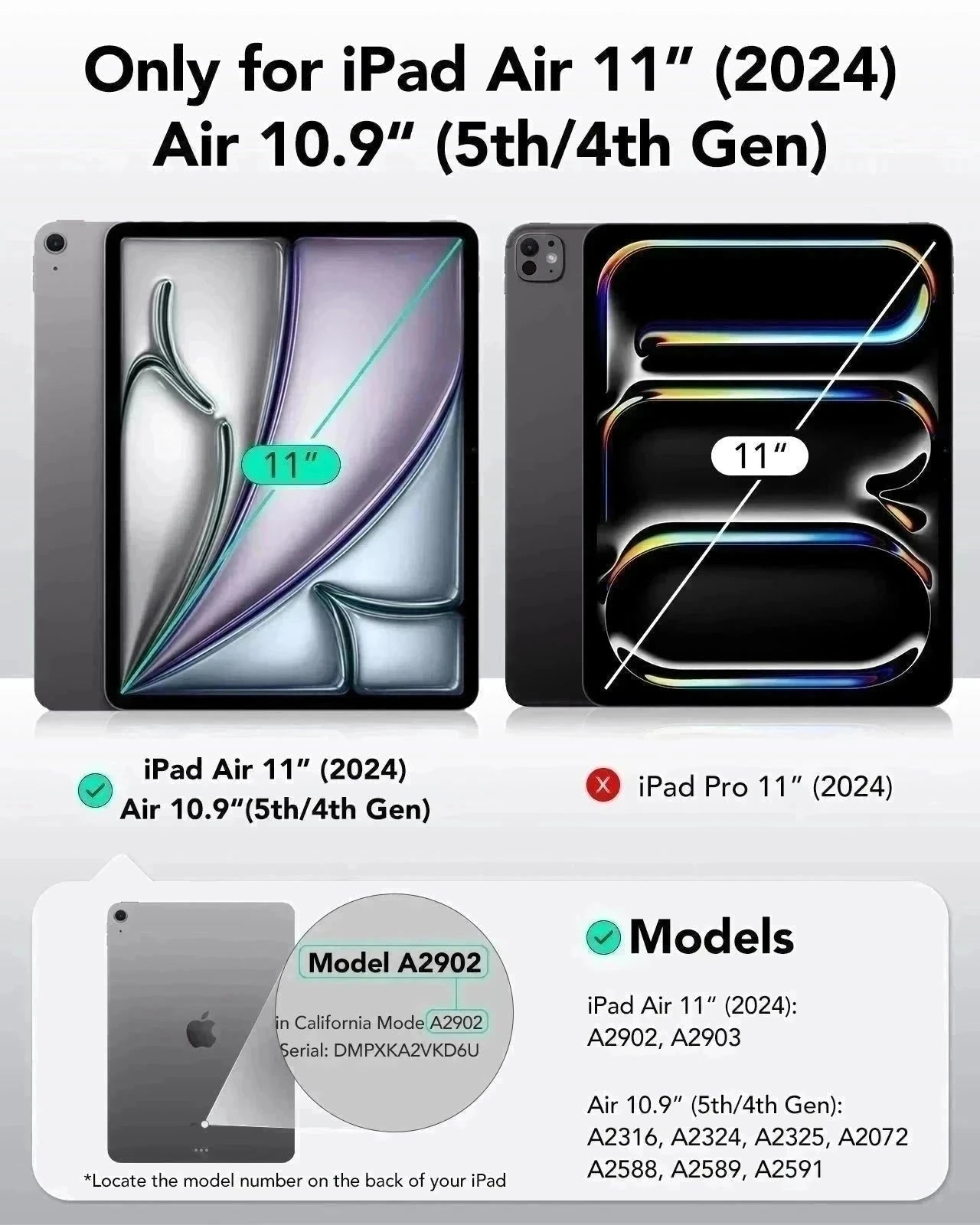 iPad Air 11ʺ (2024) Shift Transformation Bundle - Purple ESR