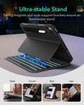 ipad air 11 inch case with stand black kf 4