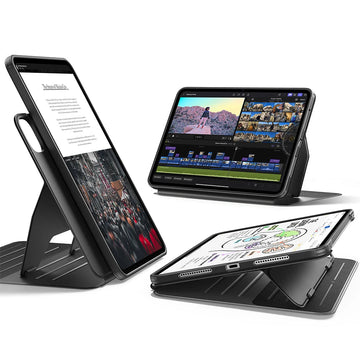 ESR億色 iPad Pro 11英吋【2026/2025/2024】眾置系列可升降雙用款平板保護套 魔力黑