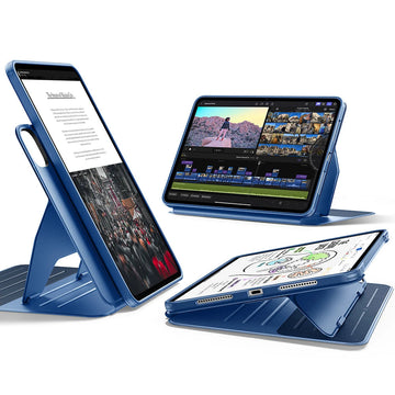 ESR億色 iPad Pro 11英吋【2024/2025】眾置系列可升降雙用款平板保護套 海軍藍