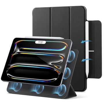 magnetic case for ipad pro 13 inch m4/M5 black