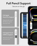 magnetic slim ipad pro 13 inch case with full pencil support