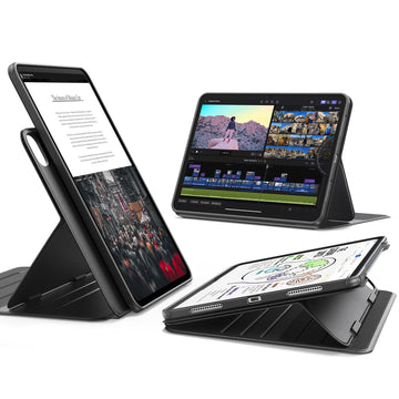 ESR億色 iPad Pro 13英吋【2024/2025】眾置系列可升降雙用款平板保護套 魔力黑