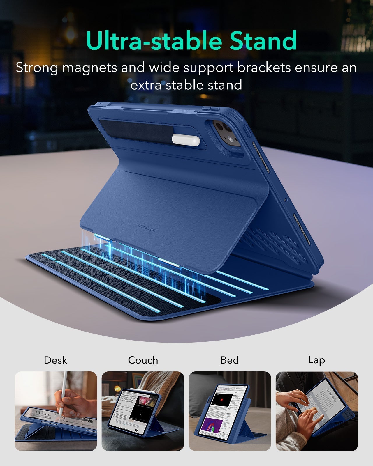 iPad Pro 13ʺ (2025) Shift Magnetic Case - Navy Blue ESR ESR