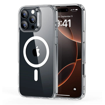 ESR億色 iPhone 16 系列 HaloLock 巧匯系列 手機保護殼 i16PM 剔透白