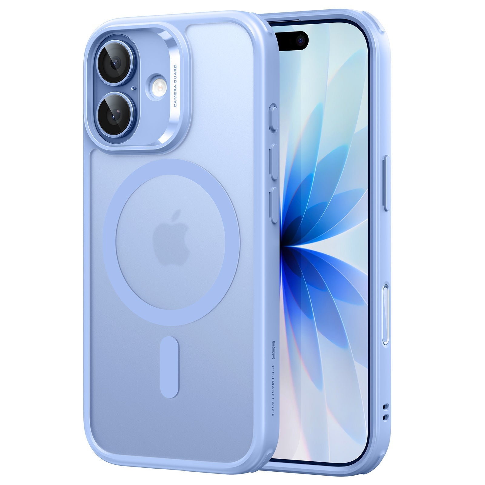 iPhone 17 Claiss Hybrid Magsafe Case Frosted Light Blue 