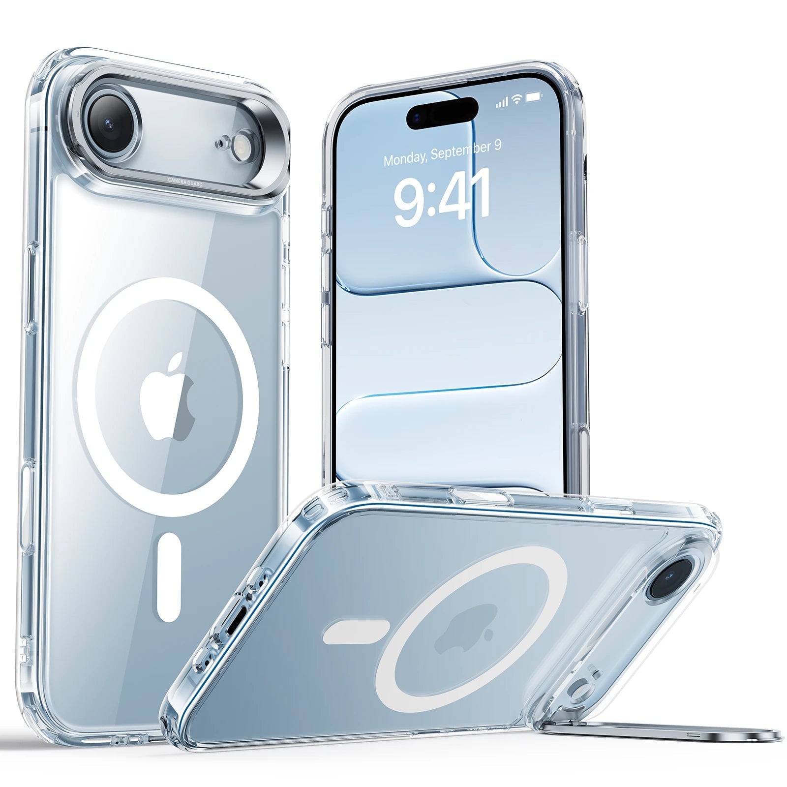 esr-iphone-17-air-magsafe-case-clear-with-stash-stand