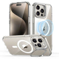 iPhone 15 Pro Max Classic Hybrid Case with Stash Stand (HaloLock) - Clear ESR ESR