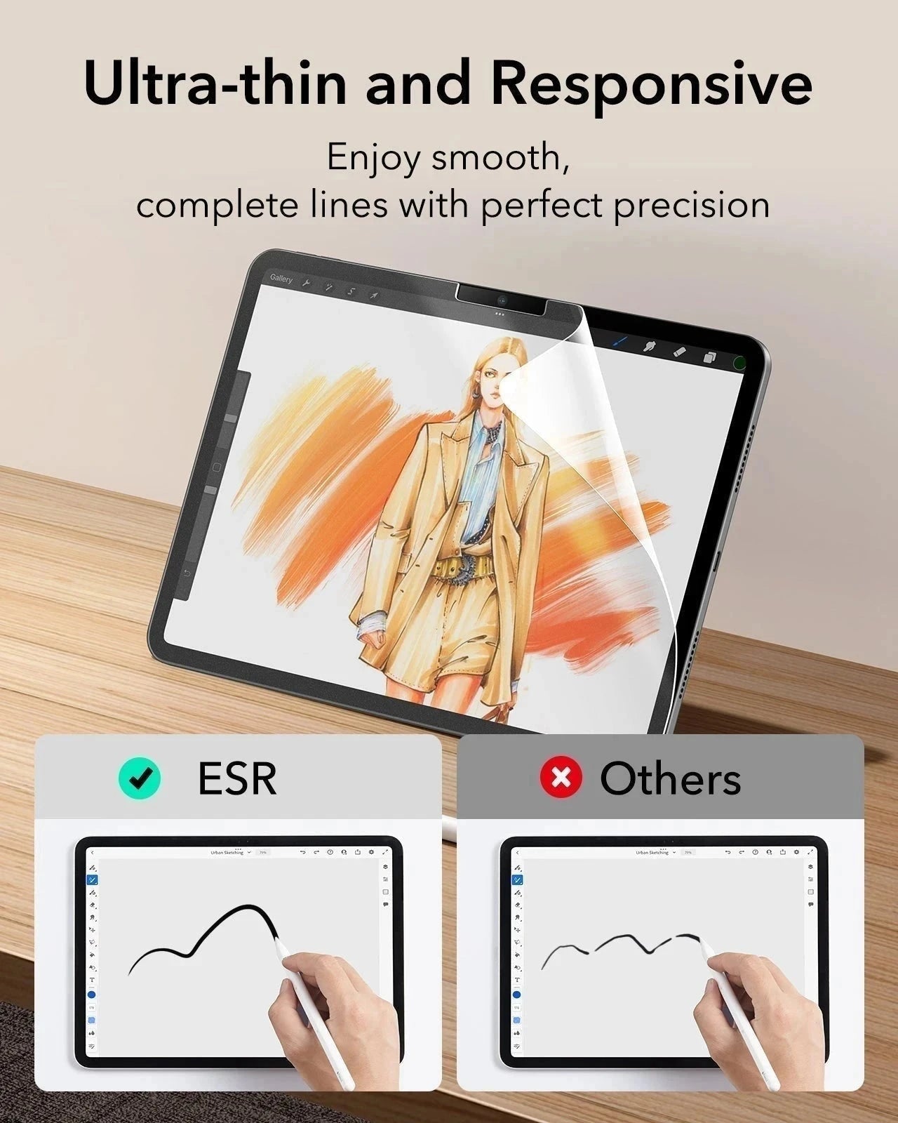 iPad Air 11ʺ (2025/2024) Rebound Art Bundle - Sky Blue ESR