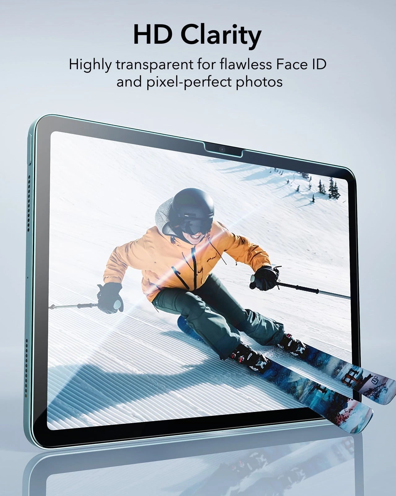 iPad Air 13" (2025) Paper-Feel Tempered-Glass Screen Protector Set - 2 Paper-Feel Tempered-Glass + 2 UltraFit Classic ESR ESR