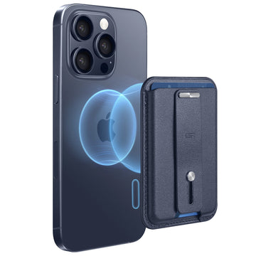 ESR億色 HaloLock 磁電空間 都尚系列 磁吸卡包 基礎款 2K612 深藍色
