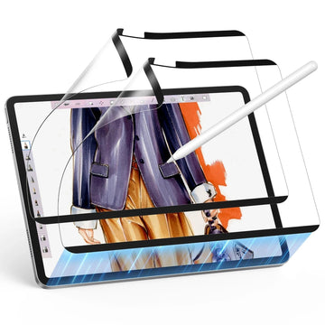 ESR億色 iPad Air 11吋【2026/2025/2024】書寫類紙膜 3倍防護 9H鋼化保護貼 2片裝-贈除塵秒貼書本盒