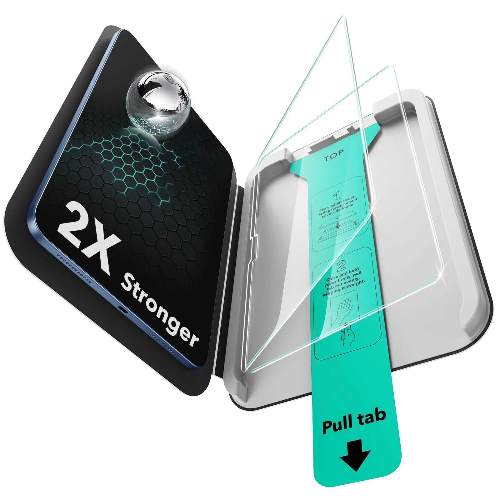 iPad 11" (A16, 2025) UltraFit Classic Screen Protector - 2 Pack ESR ESR